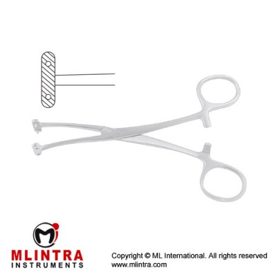 Martel-Rees Face-Lift Forcep Stainless Steel, 13.5 cm - 5 1/4" 